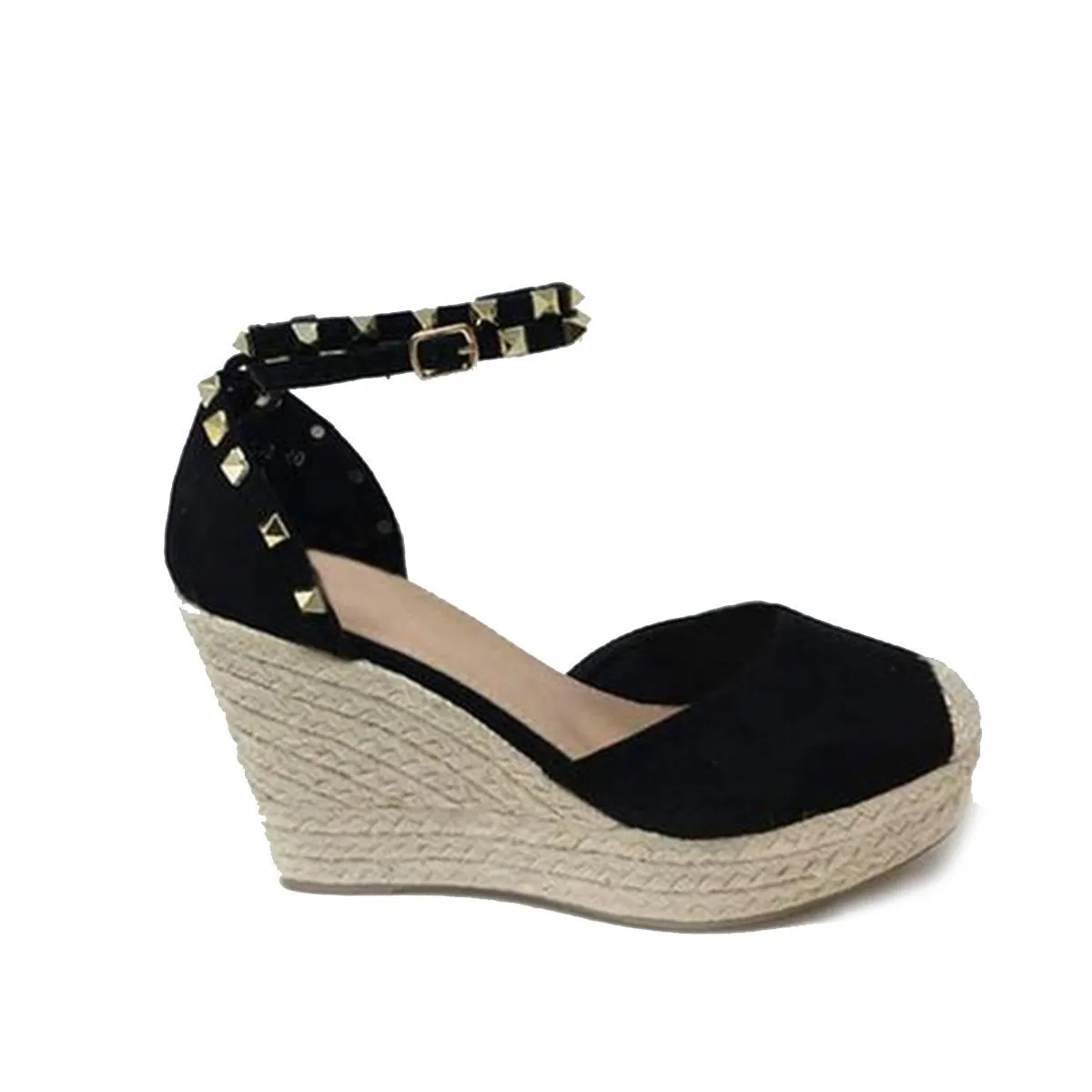 TINA Anklestrap Espadrille Wedge