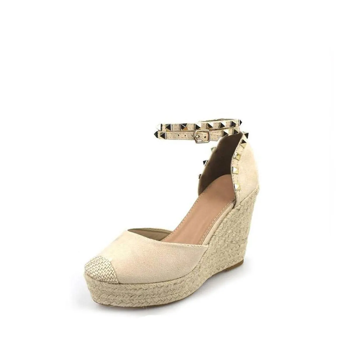 TINA Anklestrap Espadrille Wedge