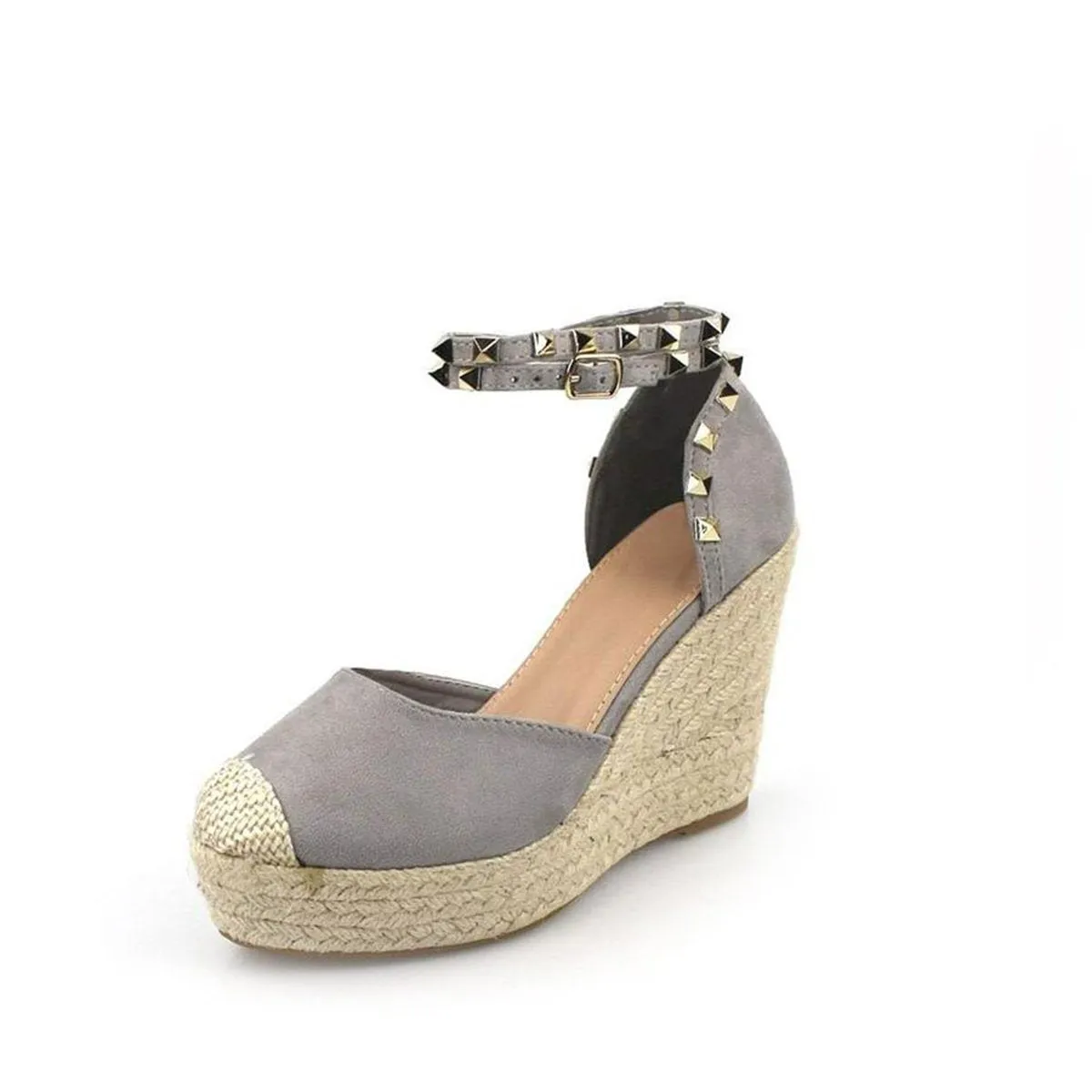 TINA Anklestrap Espadrille Wedge