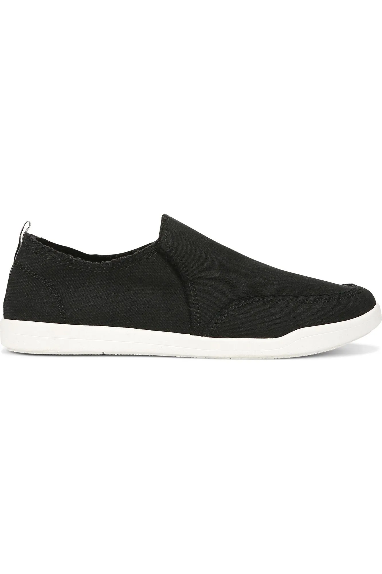 Vionic Canvas Slip-On Flat - Style Malibu BLK