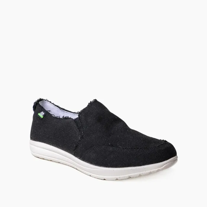 Woman's Expanse Canvas Slip on in Black